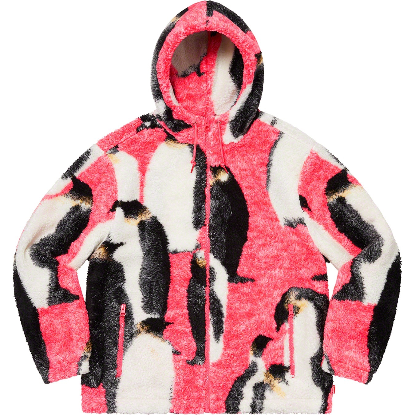 Penguins Hooded Fleece Jacket view 14